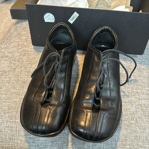 Gordon Rush Shoes Mens SlLeather Lace Up Comfort Cushion black Nebraska